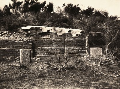 ファシズムの時代に帝国を築く。アデュリスのアクスム遺跡、1936年9月5日（モノクロ写真 作： Modestino Baldinetti