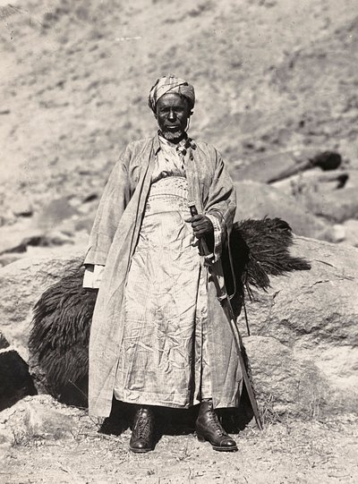 ファシズムの時代に帝国を築く：イスラムの長者 1936年09月05日（モノクロ写真 作： Modestino Baldinetti