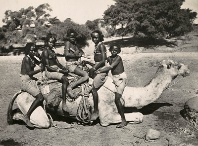 ファシズムの時代に帝国を築く：若き遊牧民たち 1936年09月05日（モノクロ写真 作： Modestino Baldinetti
