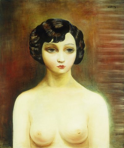 若い女性の胸像（Buste de Jeune Femme 作： Moise Kisling