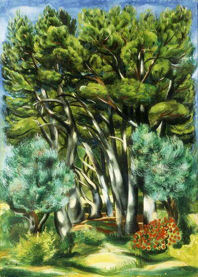 風景 作： Moise Kisling