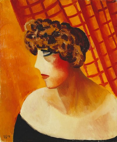 青い目のプロフィール 作： Moise Kisling