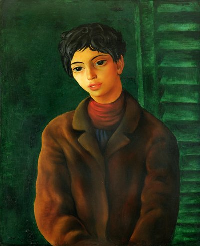 若きスペインのジプシー 作： Moise Kisling