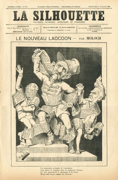 「ザ・シルエット」の表紙 作： Moloch