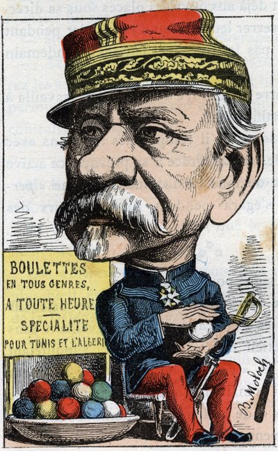 ジャン・ジョセフ・フレデリック・アルベール・ファール（1816-1887）のポートレート、フランスの軍人で、1870年に将軍に任命され、陸軍大臣を務めた 作： Moloch