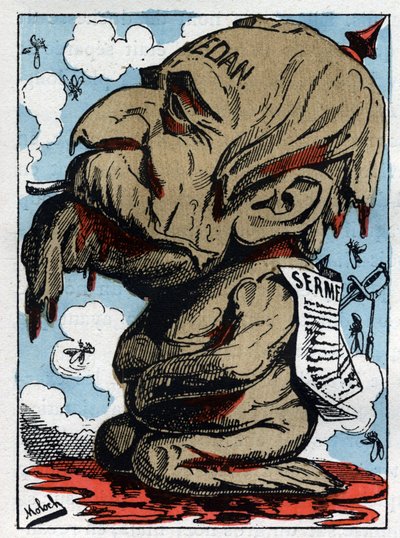 フランス皇帝ナポレオン3世（1808-1873）の肖像 作： Moloch
