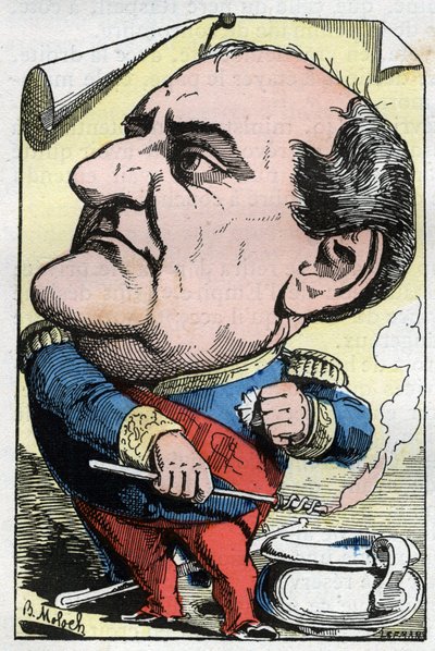 ナポレオン・ジョセフ・シャルル・ポール・ボナパルト王子（1822-1891）の肖像 作： Moloch