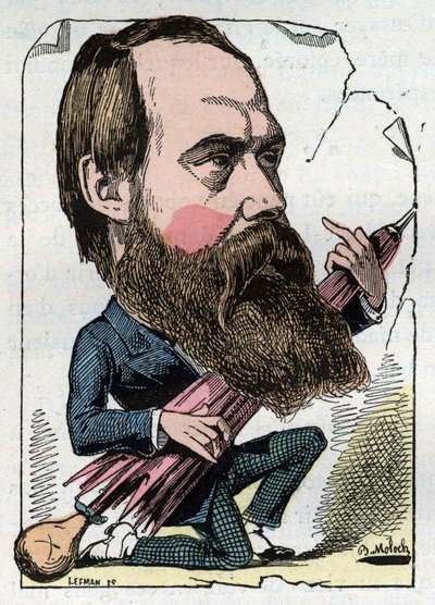 パリ伯爵（1838～1894年）の肖像（ルイ・フィリップ・ドルレアン 作： Moloch