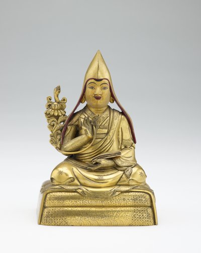 19世紀半ばのラマと教師の部分的なセットからの正体不明の教師 作： Mongolian School