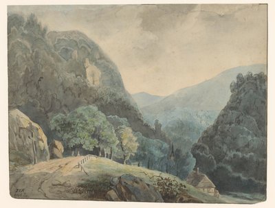 山の風景 作： Monogrammist IVR