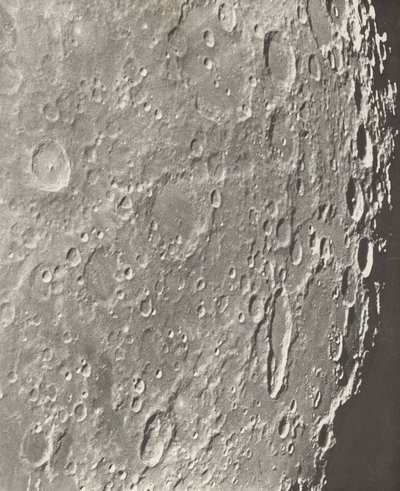 月の写真 Blancanus - Tycho - Schiller,1899 （写真） 作： モーリッツ & ピュイズー ピエール アンリ (1855-1928) ローウィ