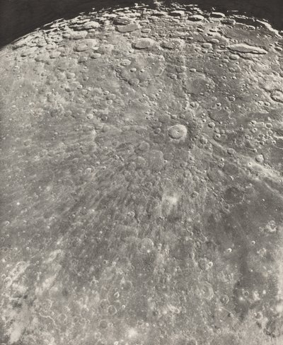 月の写真 ティコの放射線 - 上昇期、1899年（写真） 作： モーリッツ & ピュイズー ピエール アンリ (1855-1928) ローウィ