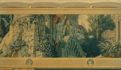 The Beautiful Melusine: IV. 誓い 作： Moritz Ludwig von Schwind