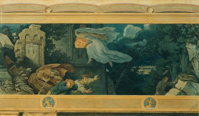 美しいメリジーヌ: IX. Melusine の母親の痛み 作： Moritz Ludwig von Schwind