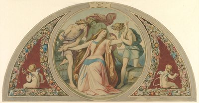 絶望するパミーナを自殺から救う 3 人の少年、1864 年。 作： Moritz Ludwig von Schwind