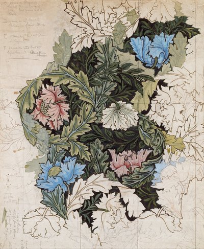 花輪 作： Morris and Company