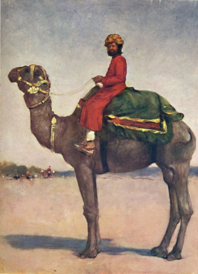 「コタのラクダ乗り」、1903年 作： Mortimer L Menpes