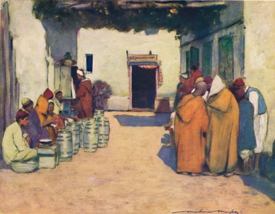 中庭、1903 作： Mortimer L Menpes