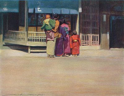 「家族グループ」、c1887、1901 作： Mortimer L Menpes