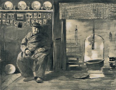 地方のインテリア、1903 作： Mortimer L Menpes