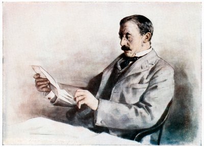 アルフレッド・ミルナー、初代ミルナー子爵、イギリスの政治家、20 世紀初頭 作： Mortimer L Menpes