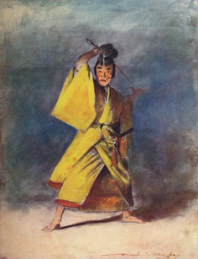 「俳優」、c1887、1901 作： Mortimer L Menpes