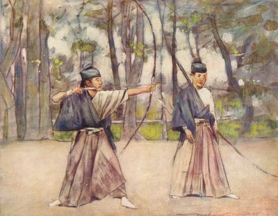 「射手」、c1887、1901 作： Mortimer L Menpes