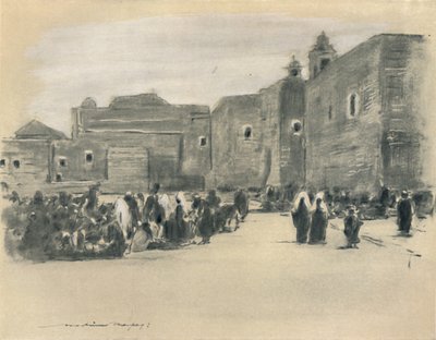 ベツレヘム、1903 作： Mortimer L Menpes