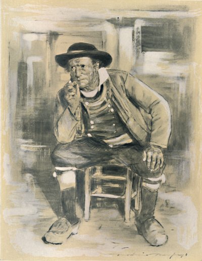 ブルトン農民、1903 作： Mortimer L Menpes