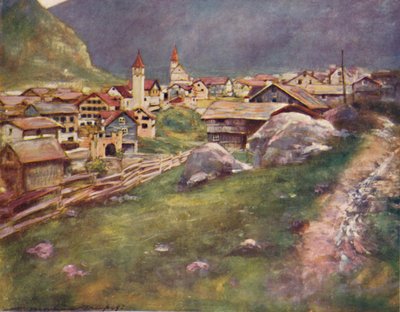 「ゲシェネン」、1903 作： Mortimer L Menpes