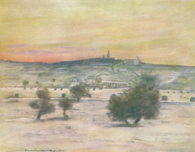 「エルサレム」、1903 作： Mortimer L Menpes