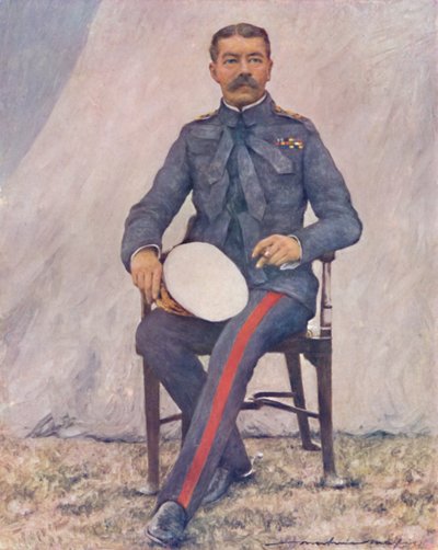 「キッチナー卿」、1903 作： Mortimer L Menpes