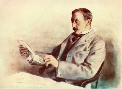 「ミルナー卿」、1901年。 作： Mortimer L Menpes