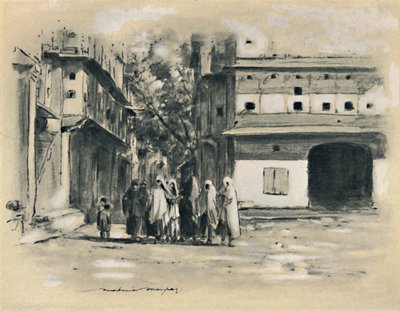 「イスラム教徒の女性」、1903 年 作： Mortimer L Menpes