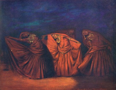 「ノーチ・ガールズ」、1903年 作： Mortimer L Menpes