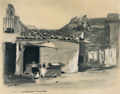 「パレルモ郊外」、1903 作： Mortimer L Menpes