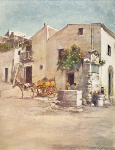 「パレルモ」、1903 作： Mortimer L Menpes