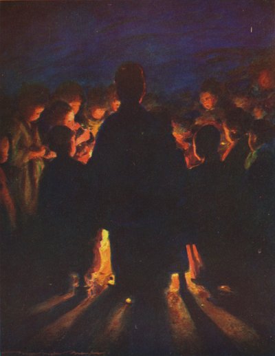 「反射」、c1887、1901 作： Mortimer L Menpes