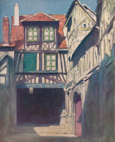 「ルーアン」、1903 作： Mortimer L Menpes