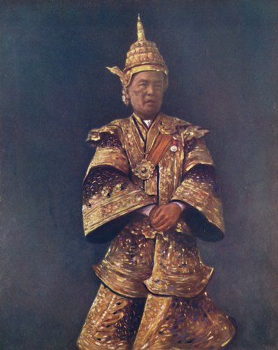 「ダルバールのシャン シェフ」、1903 年 作： Mortimer L Menpes