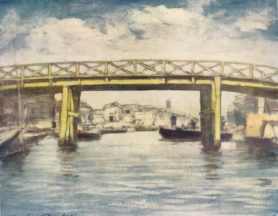 「レモン橋」、c1887、1901 作： Mortimer L Menpes