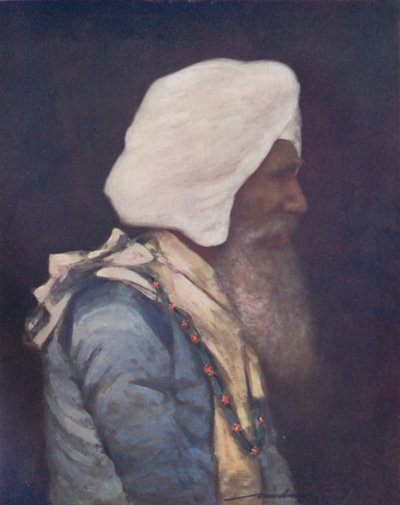 「ナバのマハラジャ」、1903 作： Mortimer L Menpes