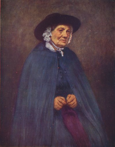 「ウェールズの女性」、1903 作： Mortimer L Menpes