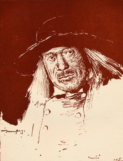 ブルターニュ農民、c1898 作： Mortimer Ludington Menpes