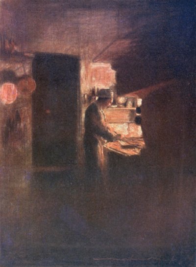 パリ料理で 作： Mortimer Ludington Menpes