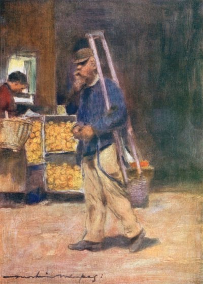 オレンジベンダー 作： Mortimer Ludington Menpes