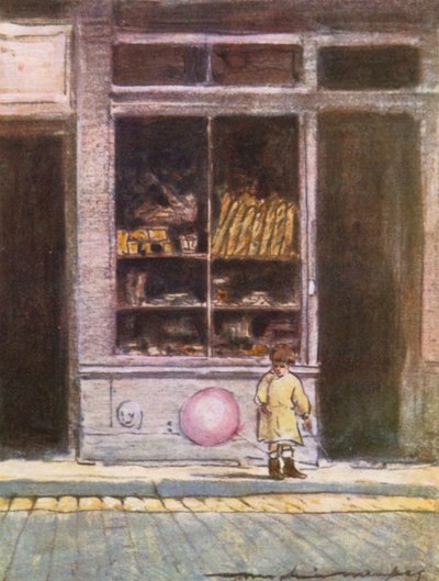 セントラルマーケット近くのパン屋 作： Mortimer Ludington Menpes