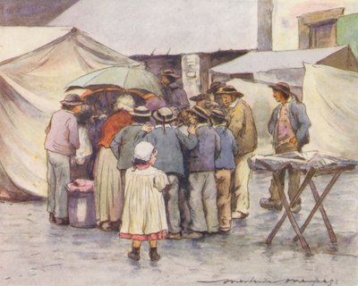 好奇心（カラーリトグラフ） 作： Mortimer Ludington Menpes