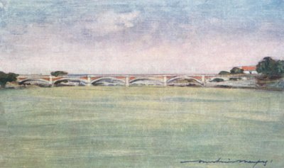 セーヌ川の早朝 作： Mortimer Ludington Menpes