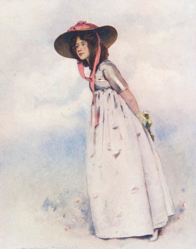 世界の子供たちイングリッシュ、フィービー（カラーリトグラフ） 作： Mortimer Ludington Menpes